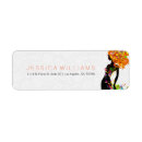 Search for fashion girl return address labels Floral