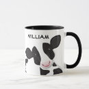 Search for black cow mugs Farm animal