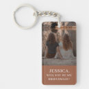Search for will you be my bridesmaid key rings Modern