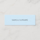 Search for business cards Typography