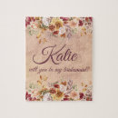 Search for bridesmaid puzzles Proposal