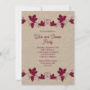 Search for classy wine tasting party invitations Vineyard