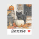 Search for autumn kitten stickers Halloween