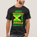 Search for jamaica independence tshirts Freedom