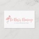 Search for flamingo business cards Simple