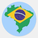Search for map of brazil stickers Flag