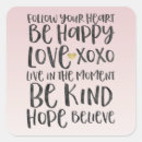 Search for kind word stickers For her