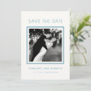 Search for teal blue save the dates Minimalist