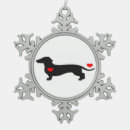 Search for wiener dog christmas tree decorations Pet