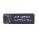 Search for sun return address labels Boho