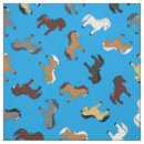 Search for blue horse fabric Horses