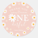 Search for daisy round stickers Daisy birthday party