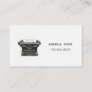 Search for typewriter business cards Retro