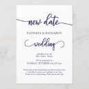 Search for new date wedding invitations Change of plans