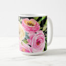 Search for black and cream mugs Flowers