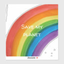 Search for rainbow earth stickers Recycle
