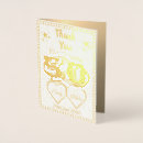 Search for 50th anniversary thank you cards Gold foil