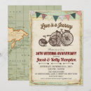 Search for vintage travel wedding invitations Map