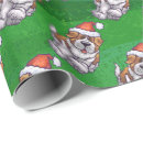 Search for st bernard wrapping paper Festive