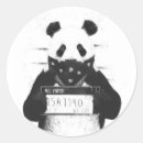 Search for black and white panda stickers Animal