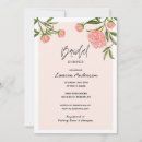 Search for pink peony bridal shower invitations Stylish