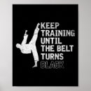 Search for martial arts motivational posters Black belt
