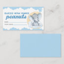 Search for guess how many peanuts Elephant baby shower