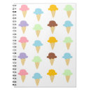 Search for ice cream notebooks Cute