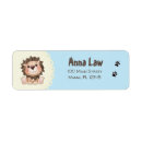 Search for cute lion return address labels Boy