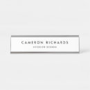 Search for unique name plates Modern