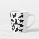 Search for elegant black cat mugs Cats