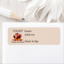 Search for giving thanks return address labels Turkey