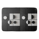 Search for black and white abstract bath mats Shapes