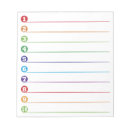 Search for grocery list notepads Simple