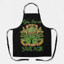 Search for sarcasm aprons Saying
