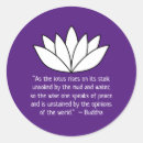 Search for white lotus flower stickers Buddhism