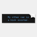 Search for scooter bumper stickers Car