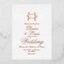 Search for crab wedding invitations Tropical