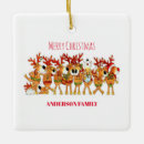 Search for deer antlers christmas tree decorations Red