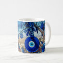 Search for evil eye symbol mugs Good luck charm