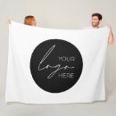 Search for company logo blankets Marketing
