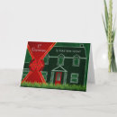 Search for new house christmas cards Red and green