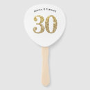 Search for birthday hand fans Whimsical