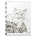 Search for cute cat drawing notebooks Kitty