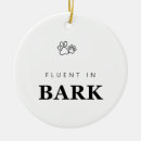 Search for bark christmas tree decorations Puppy