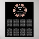 Search for rose gold wedding seating charts Modern
