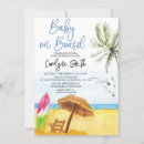 Search for surfboard baby shower invitations Tropical
