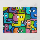 Search for colorful elephants postcards Cute