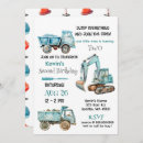 Search for blue truck invitations Construction