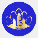Search for sweet 15 stickers Blue